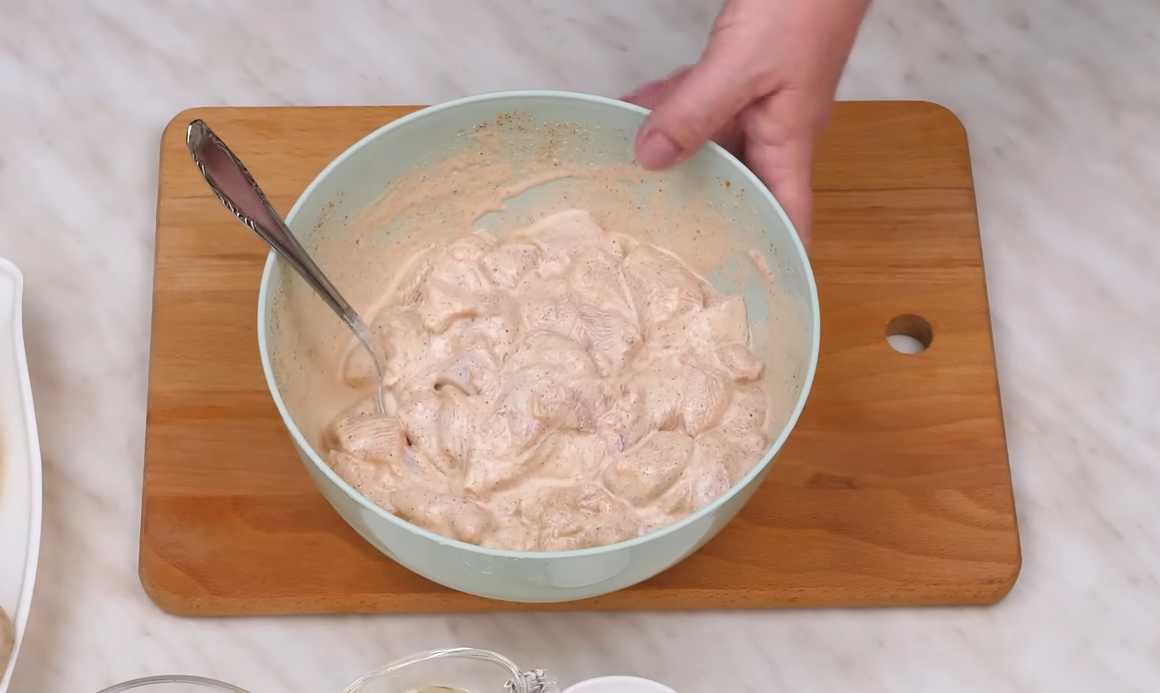Filet de poulet aux champignons cuit au four - Étape 5