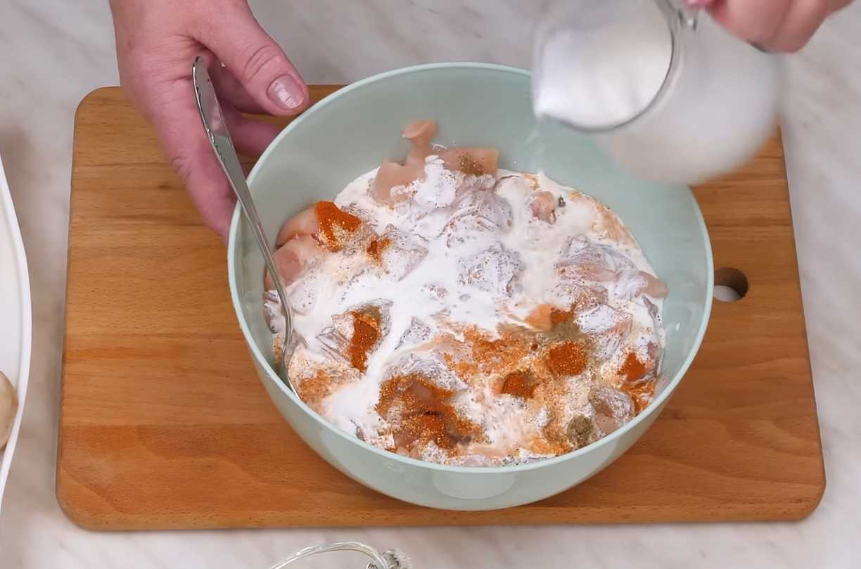 Filet de poulet aux champignons cuit au four - Étape 4