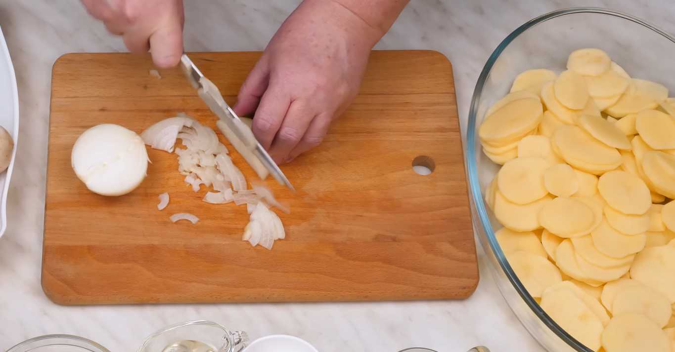 Filet de poulet aux champignons cuit au four - Étape 7