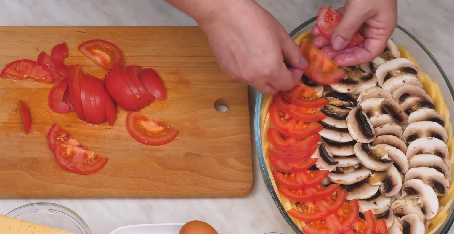 Filet de poulet aux champignons cuit au four - Étape 12