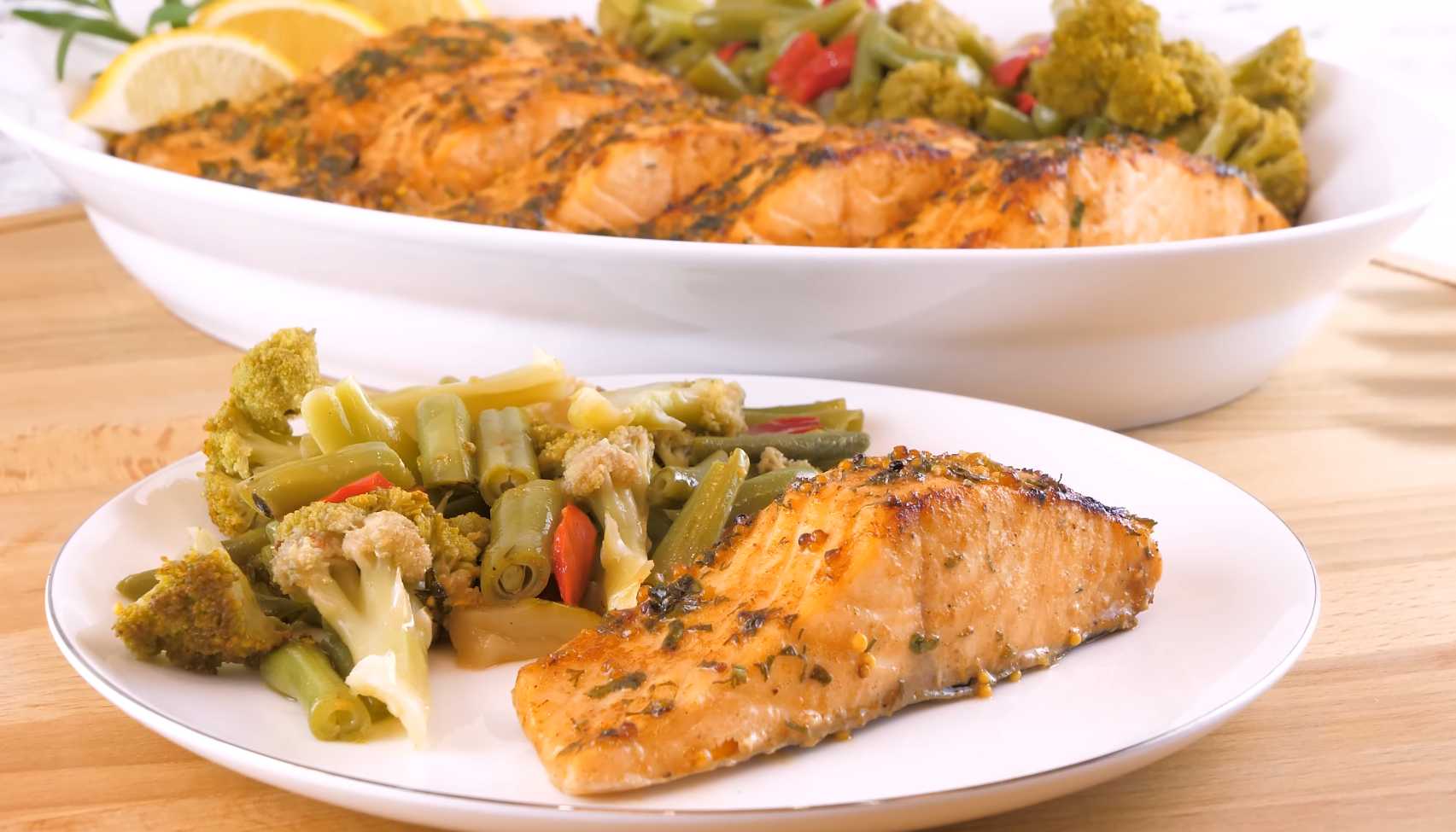 Saumon au four avec légumes - Étape 6