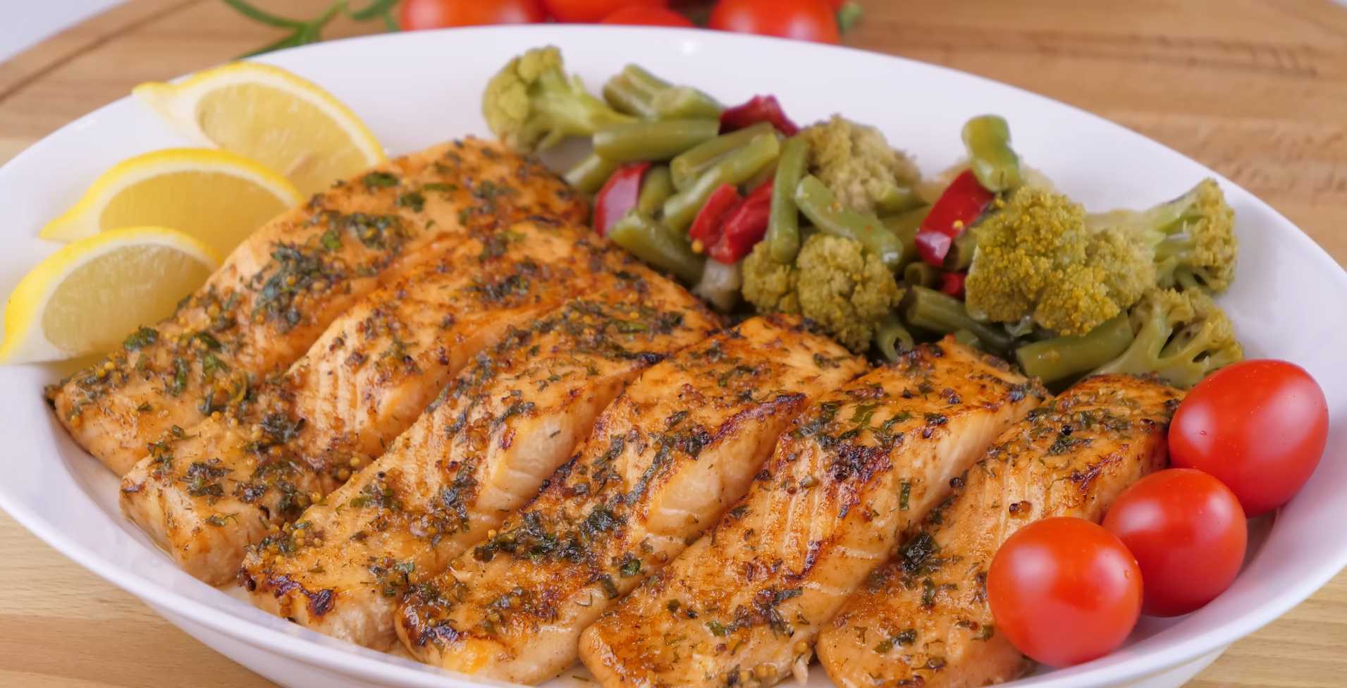 Saumon au four avec légumes - Étape 7