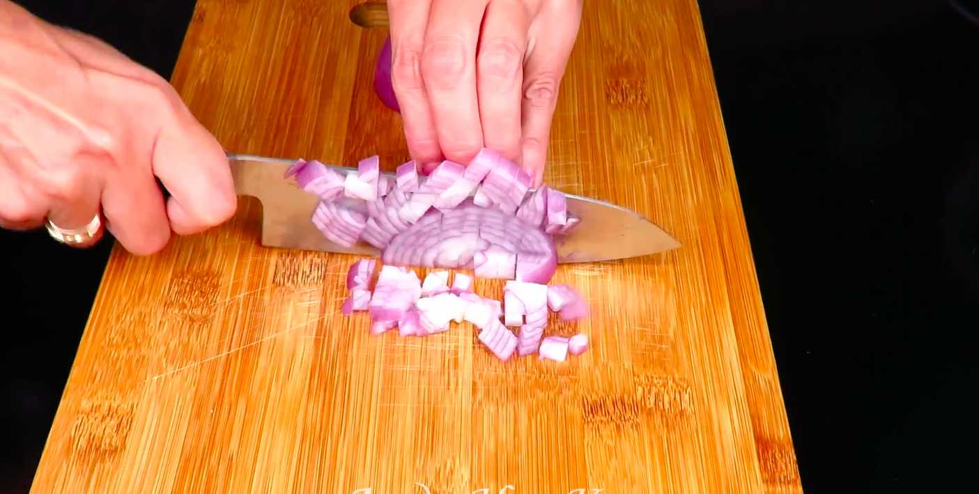 Hareng sous un rouleau de fourrure - Étape 2