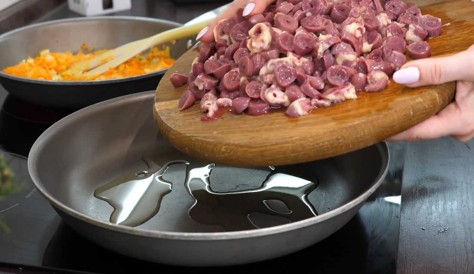 Tourte aux cœurs de poulet - Étape 5