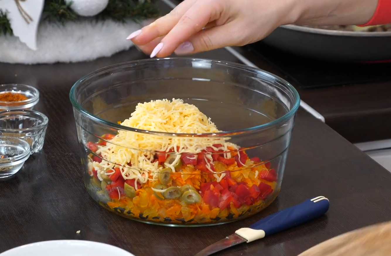 Tourte aux cœurs de poulet - Étape 7