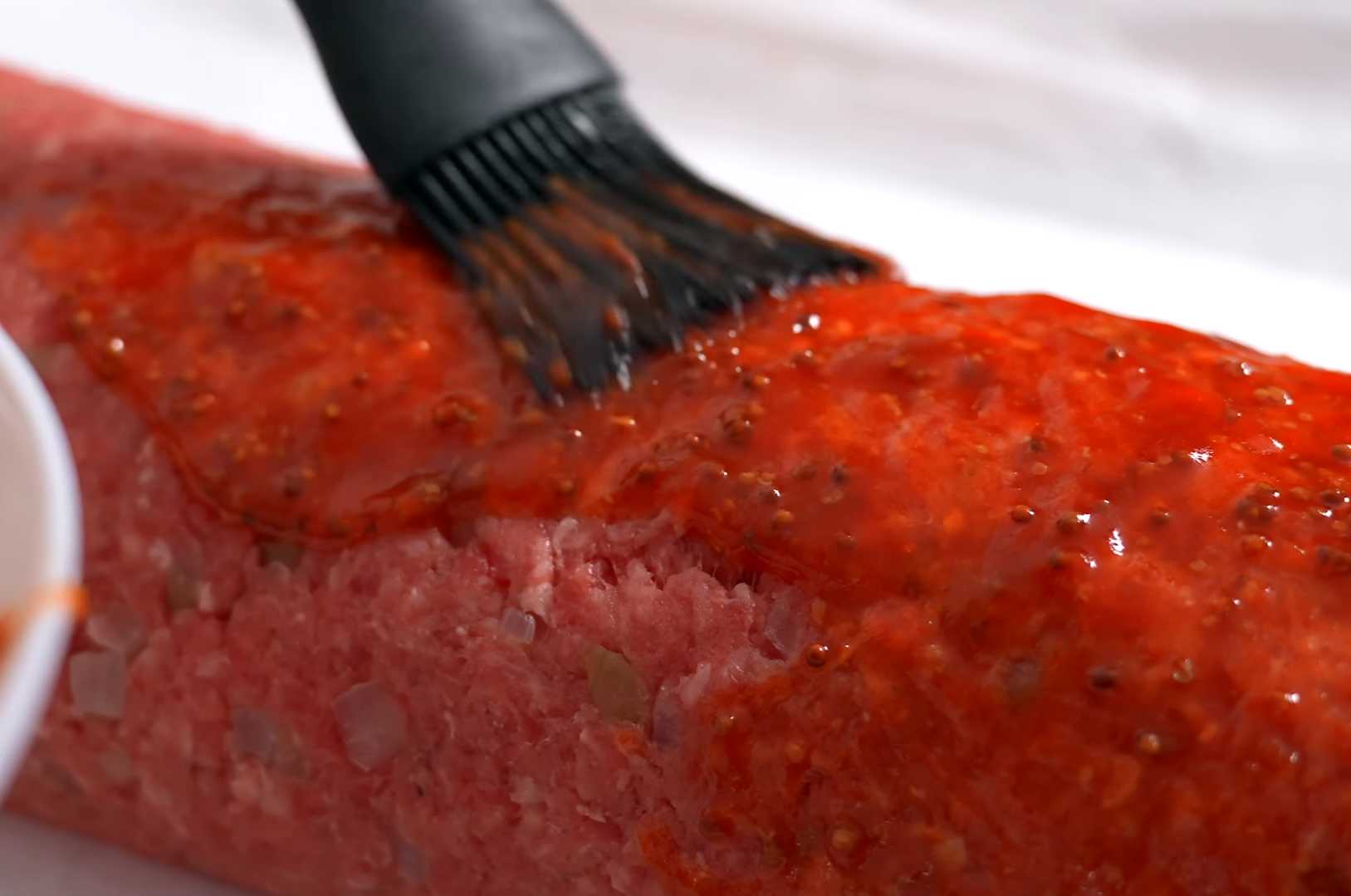 Rouleau de viande hachée aux champignons et au fromage - Étape 11