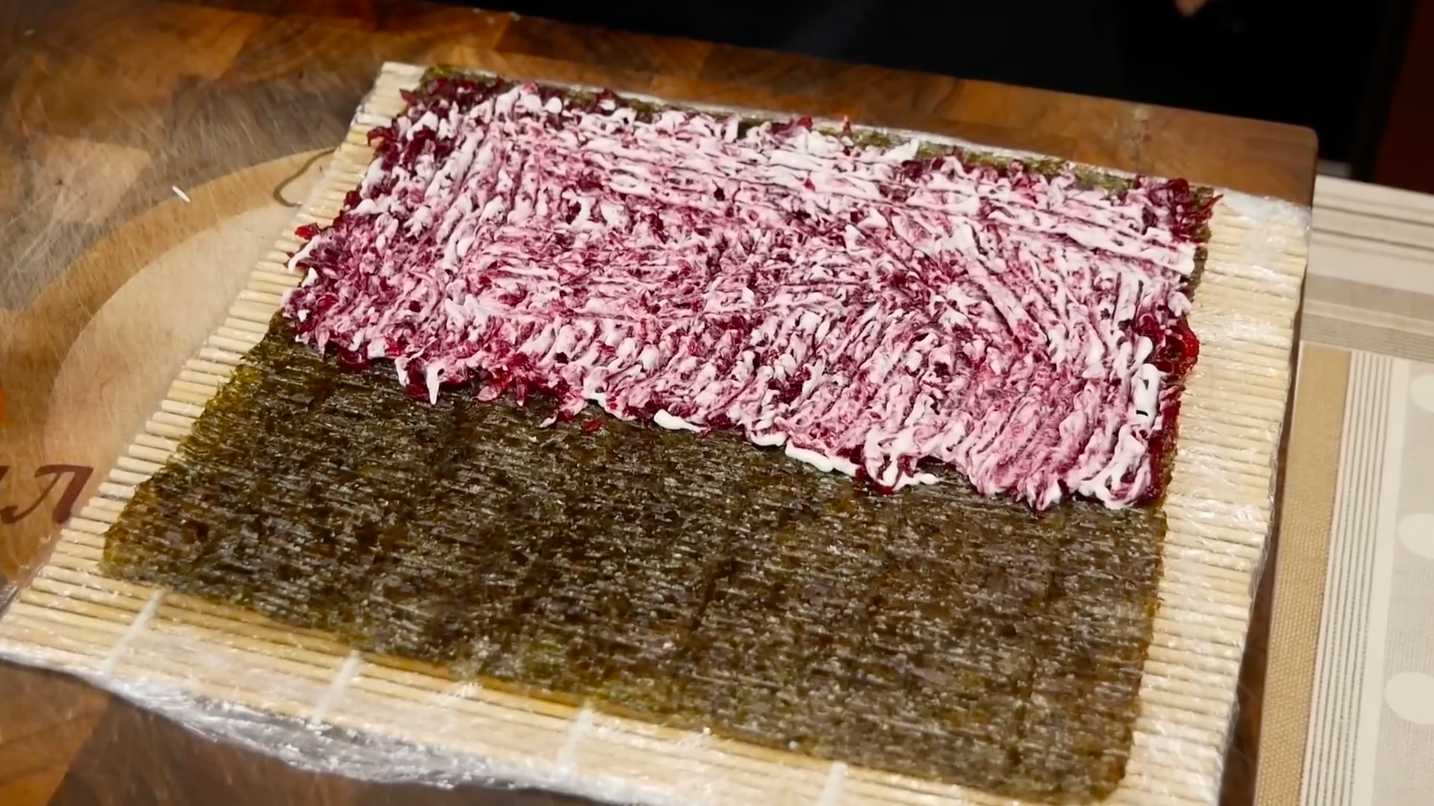 Harengs enroulés sous un manteau de fourrure - Étape 4