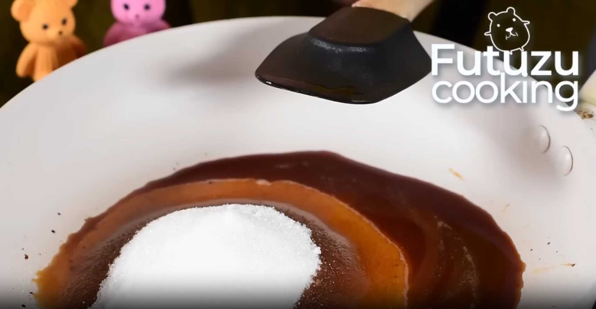 Flan au café - Étape 2