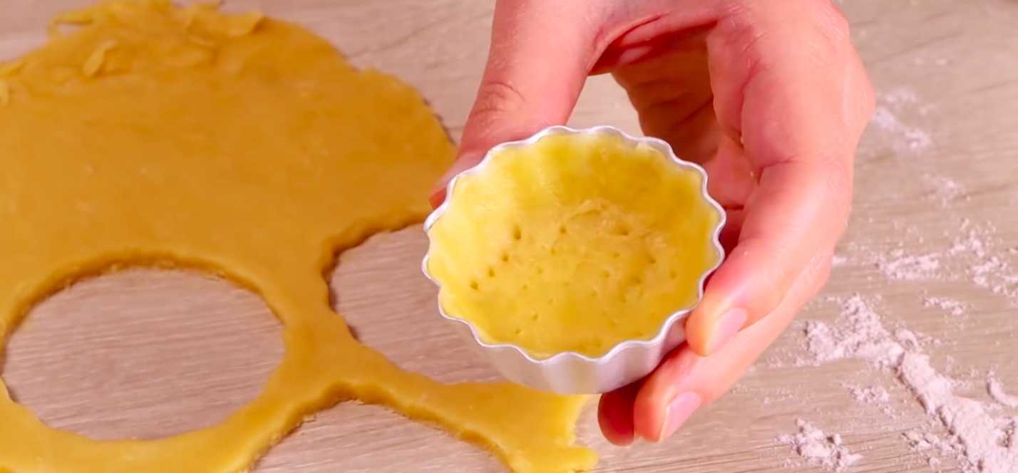 Tartelettes à pâte brisée pour salades et amuse-bouche - Étape 7