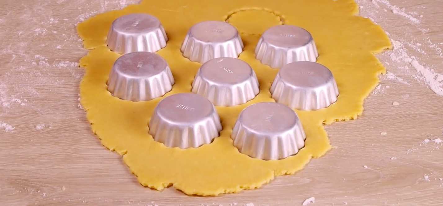 Tartelettes à la pâte brisée pour salades et amuse-bouche - Étape 6