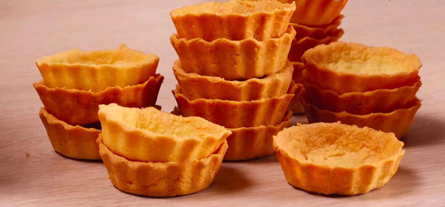 Tartelettes à pâte brisée pour salades et amuse-bouche - Étape 9