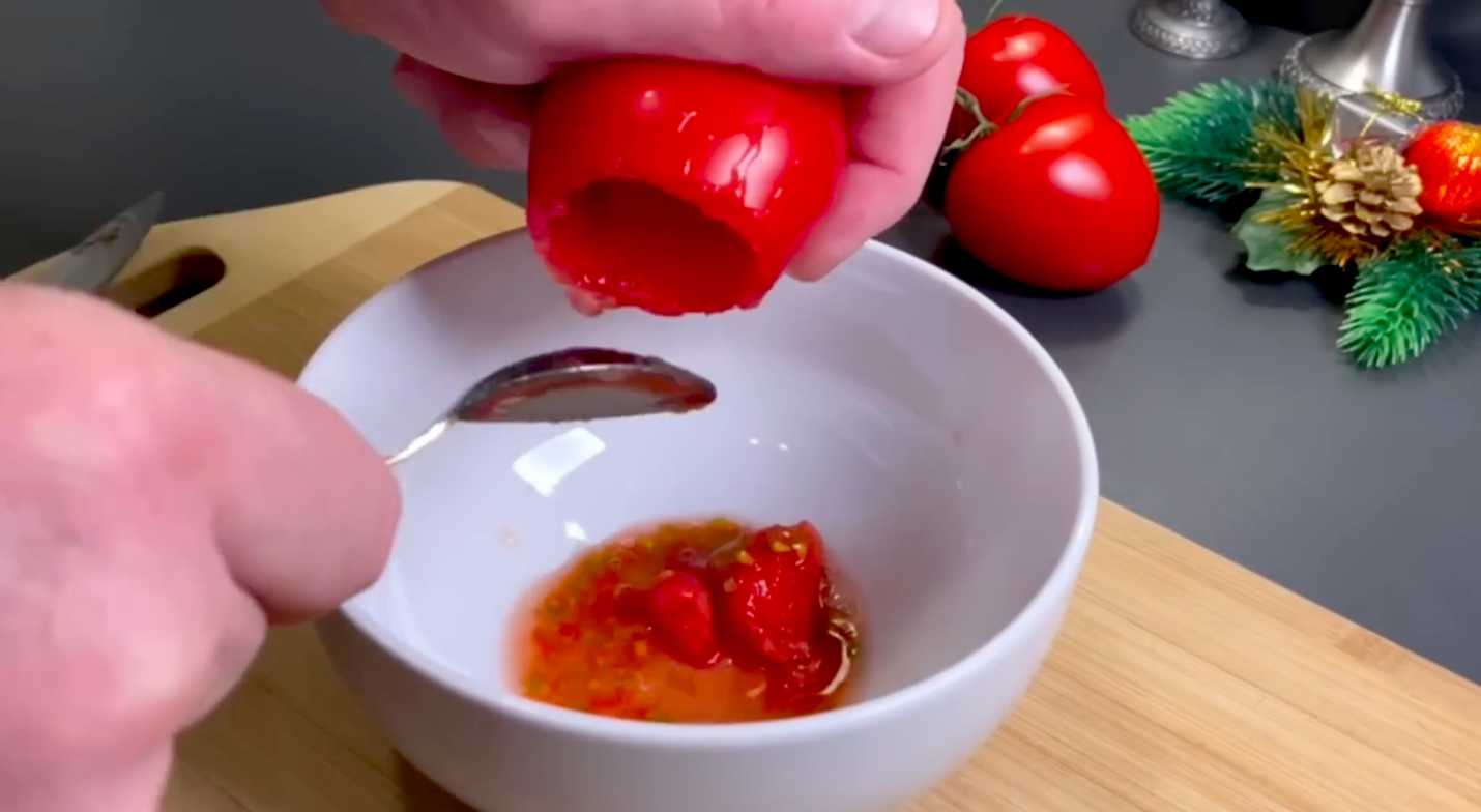 Cupcakes sushis sur le thème du Père Noël pour le Nouvel An - Étape 1