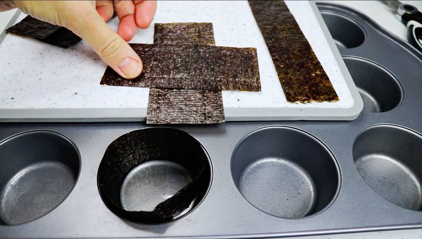 Cupcakes sushi du Nouvel An - Étape 8