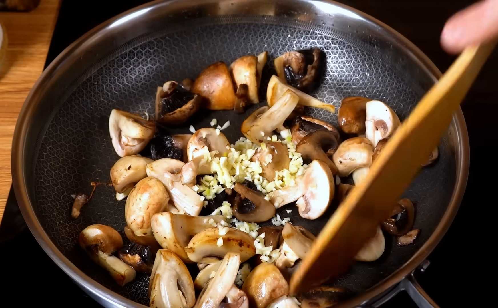 Langue de bœuf aux champignons cuite au four - Étape 11