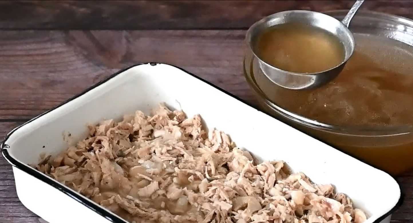 Viande de porc en gelée maison - Étape 13