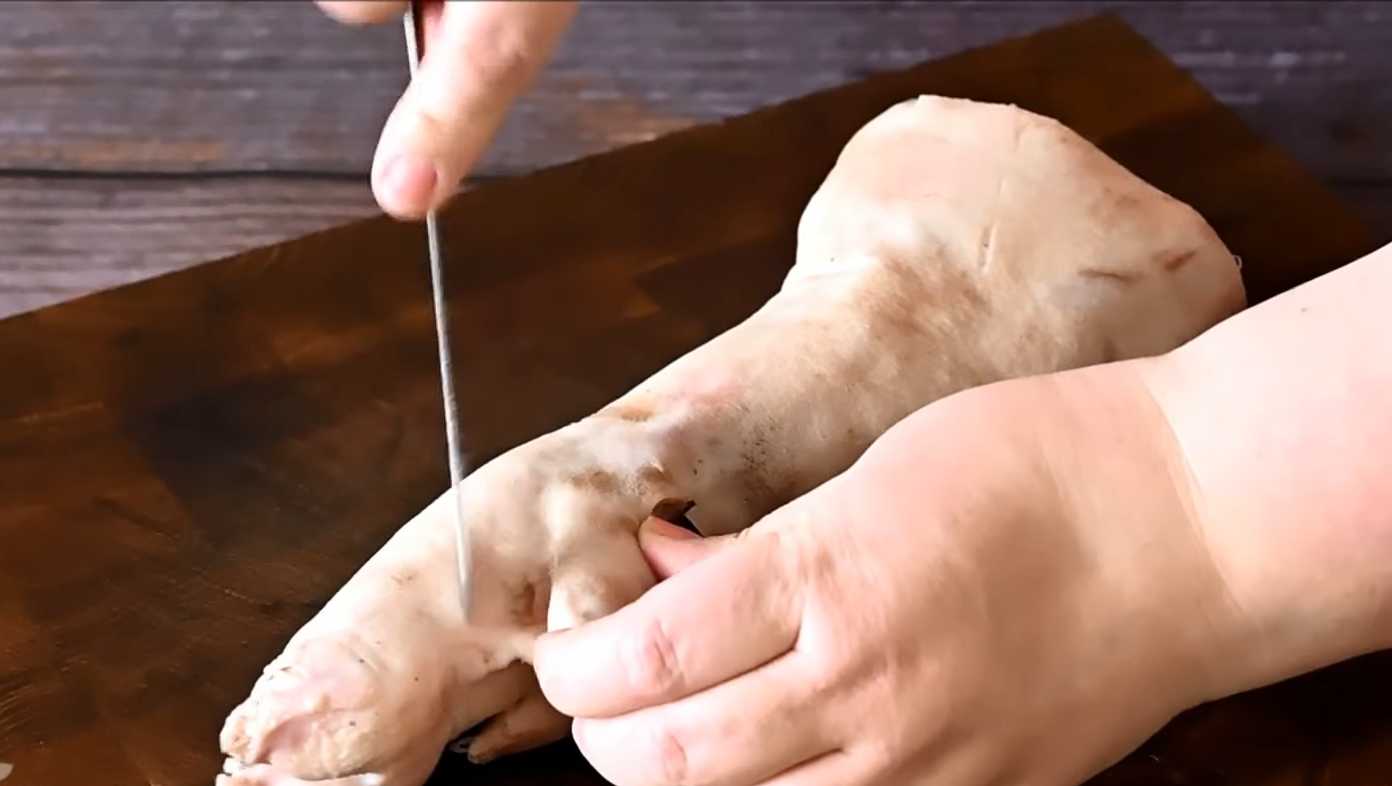 Porc en gelée maison - Étape 1