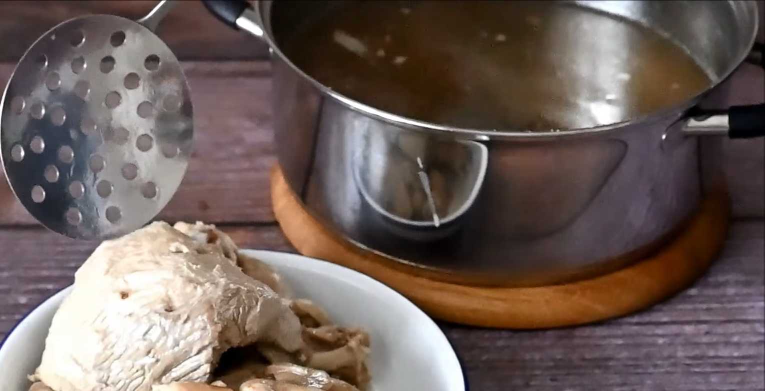 Viande de porc en gelée maison - Étape 8