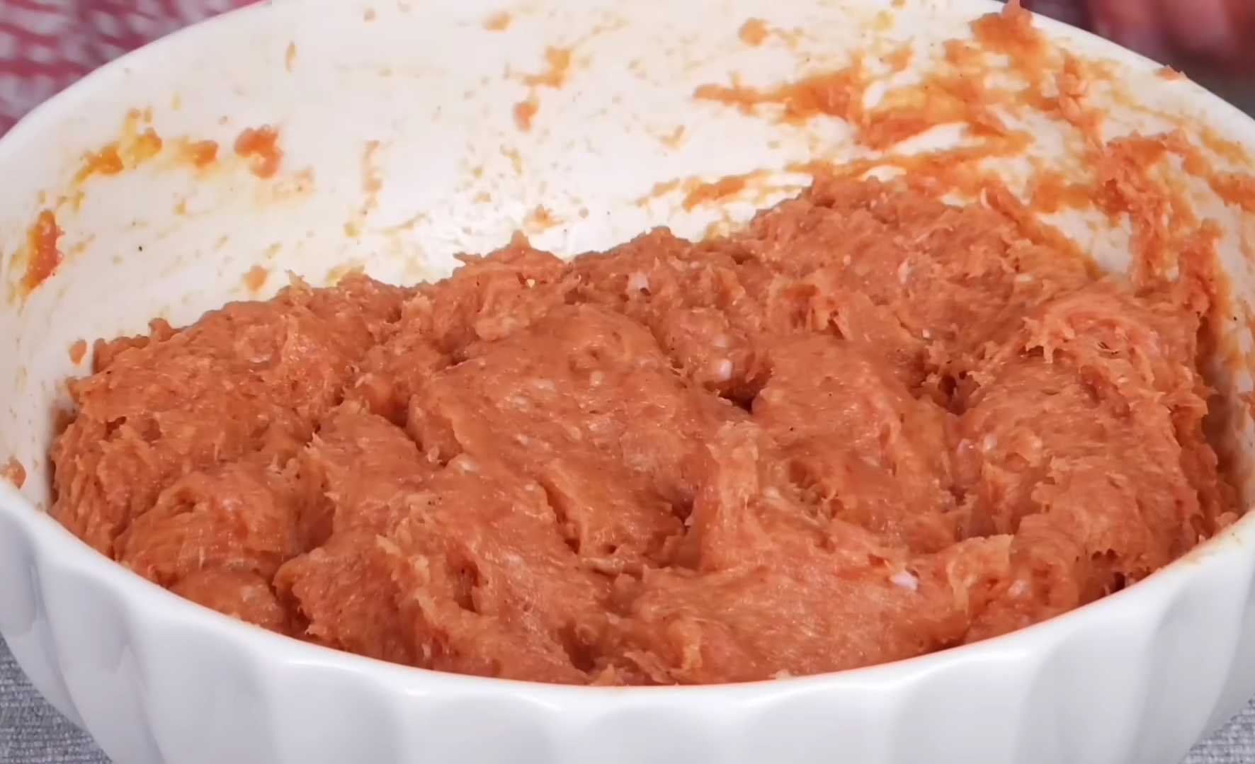 Pain de viande enrobé de bacon, fromage et légumes - Étape 2