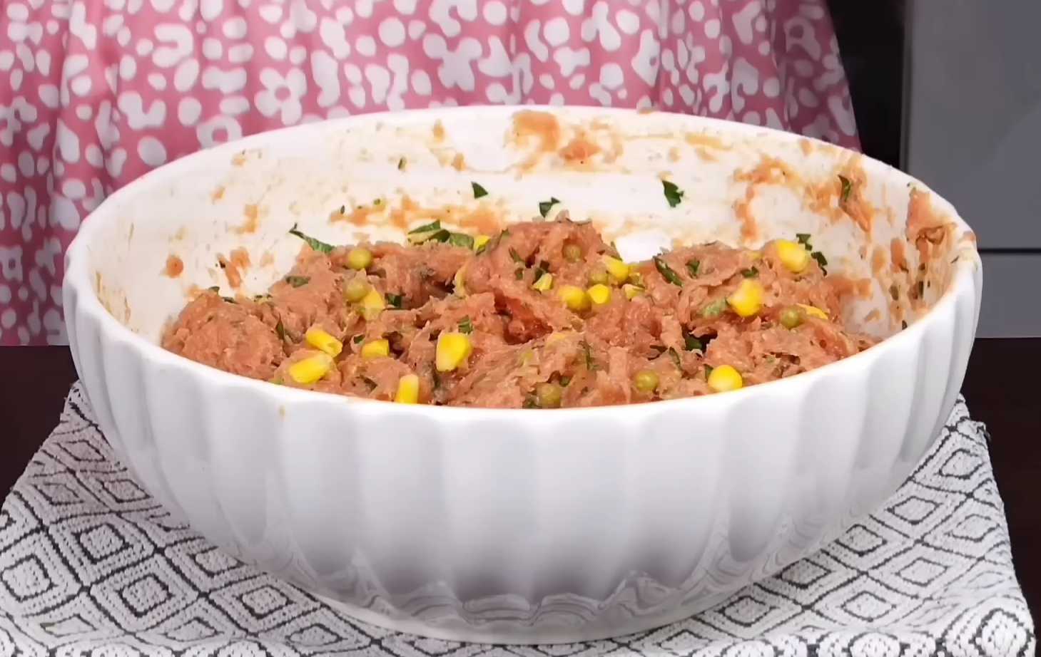 Pain de viande enrobé de bacon, fromage et légumes - Étape 4