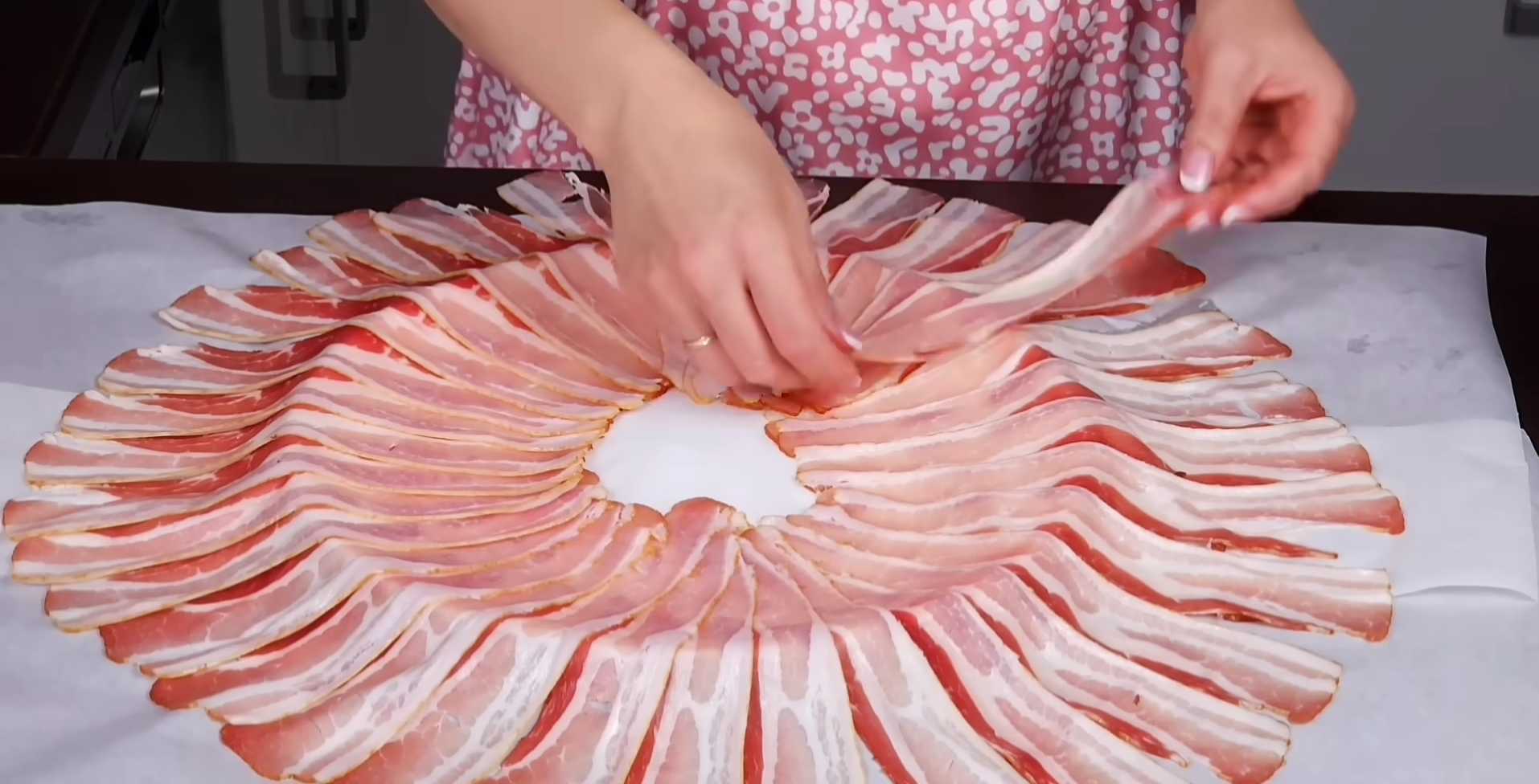 Pain de viande enrobé de bacon, fromage et légumes - Étape 7