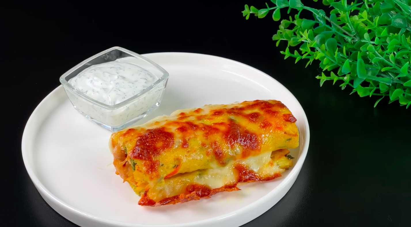 Rouleaux de pommes de terre traditionnels farcis à la viande - Étape 24