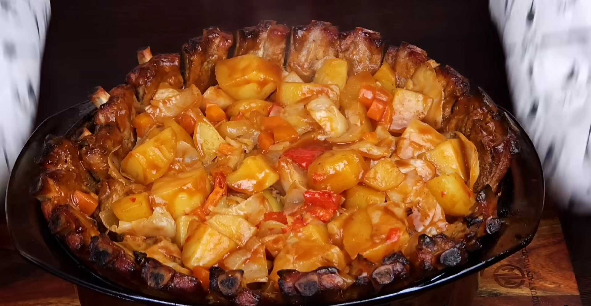 Côtes de porc aux légumes - Étape 14