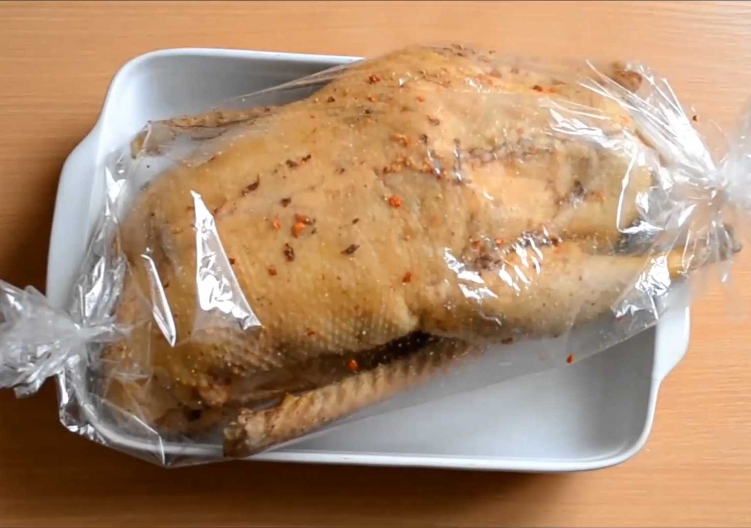 Oie farcie au sarrasin - Étape 6