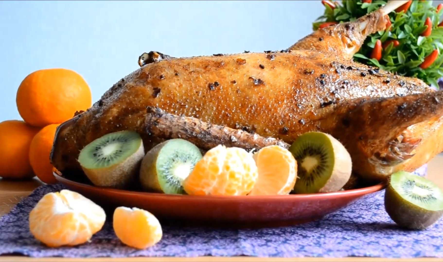 Oie farcie au sarrasin - Étape 11