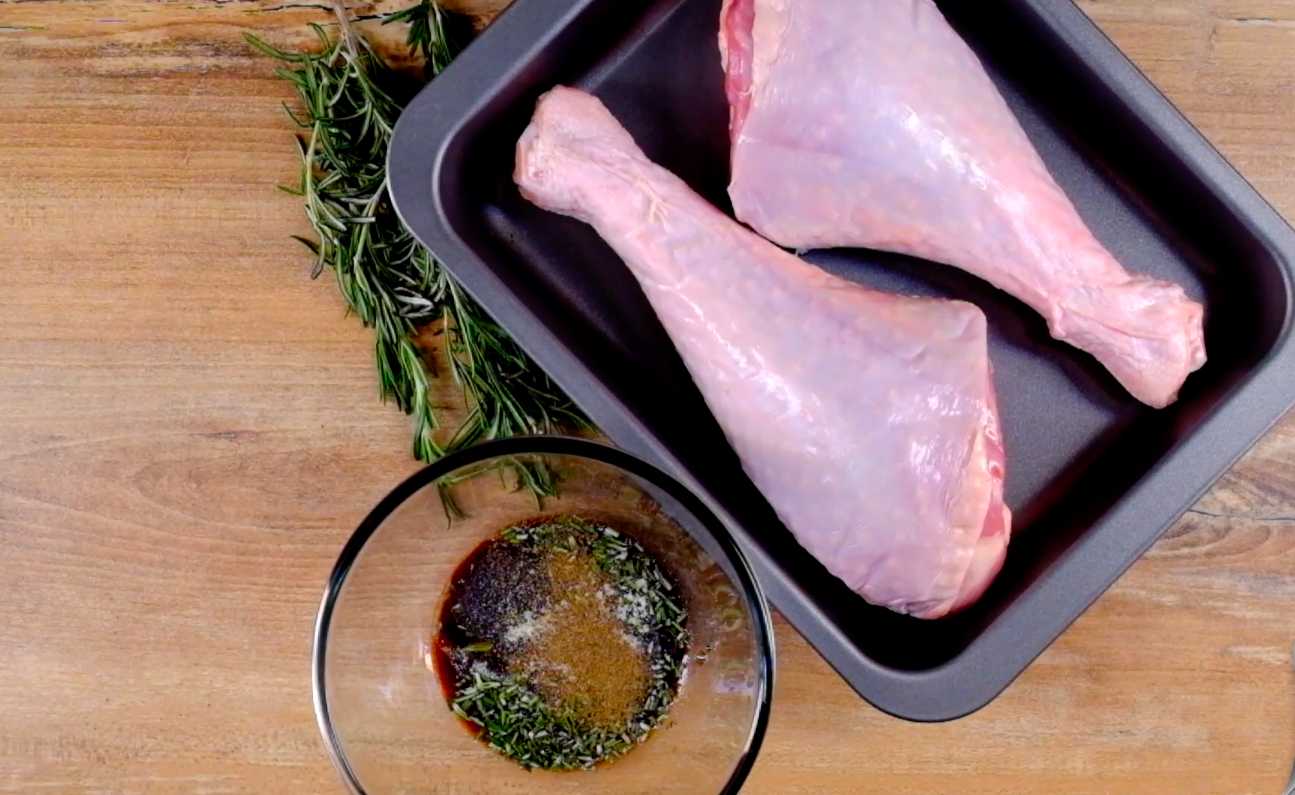 Cuisse de dinde aux pommes de terre - Étape 1