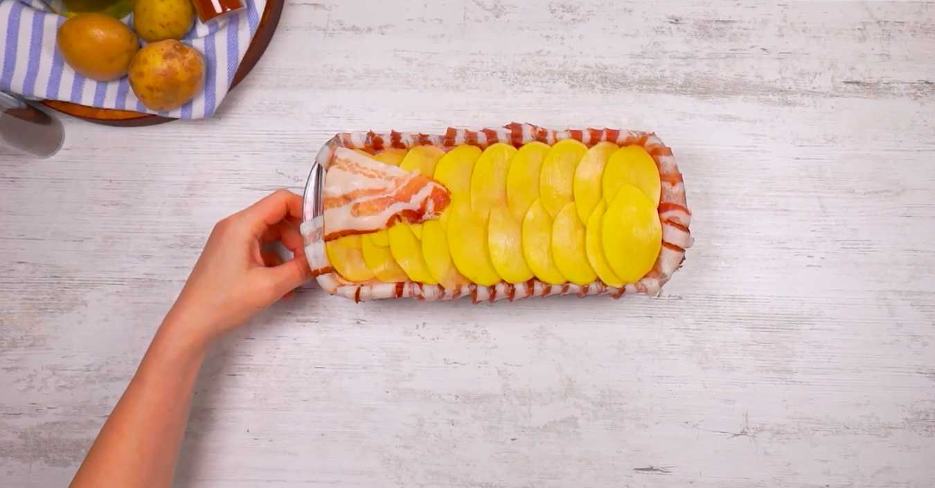 Terrine de poitrine de poulet enrobée de bacon - Étape 7