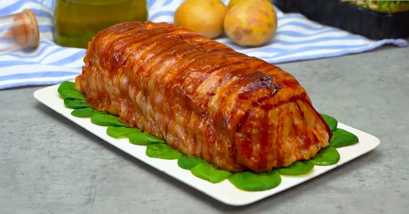 Terrine de poitrine de poulet enrobée de bacon - Étape 9