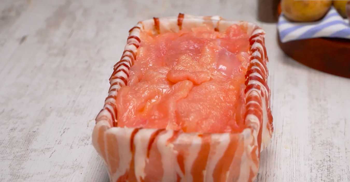Terrine de poitrine de poulet enrobée de bacon - Étape 6