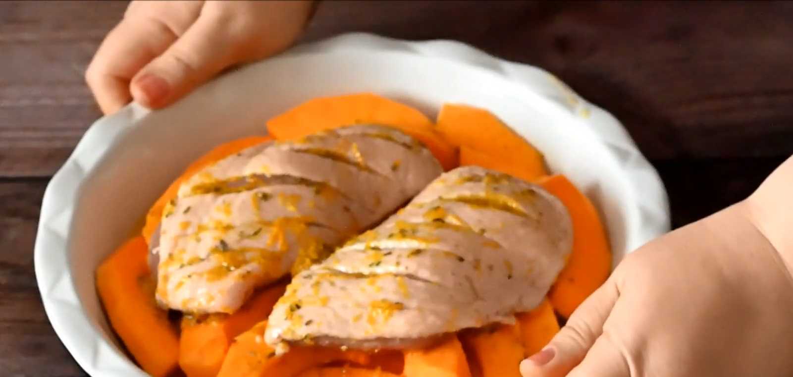 Magret de canard au potiron cuit au four - Étape 8