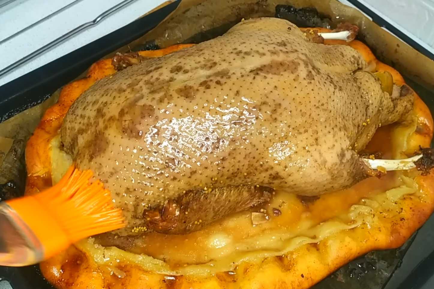 Canard de Noël en pâte - Étape 12