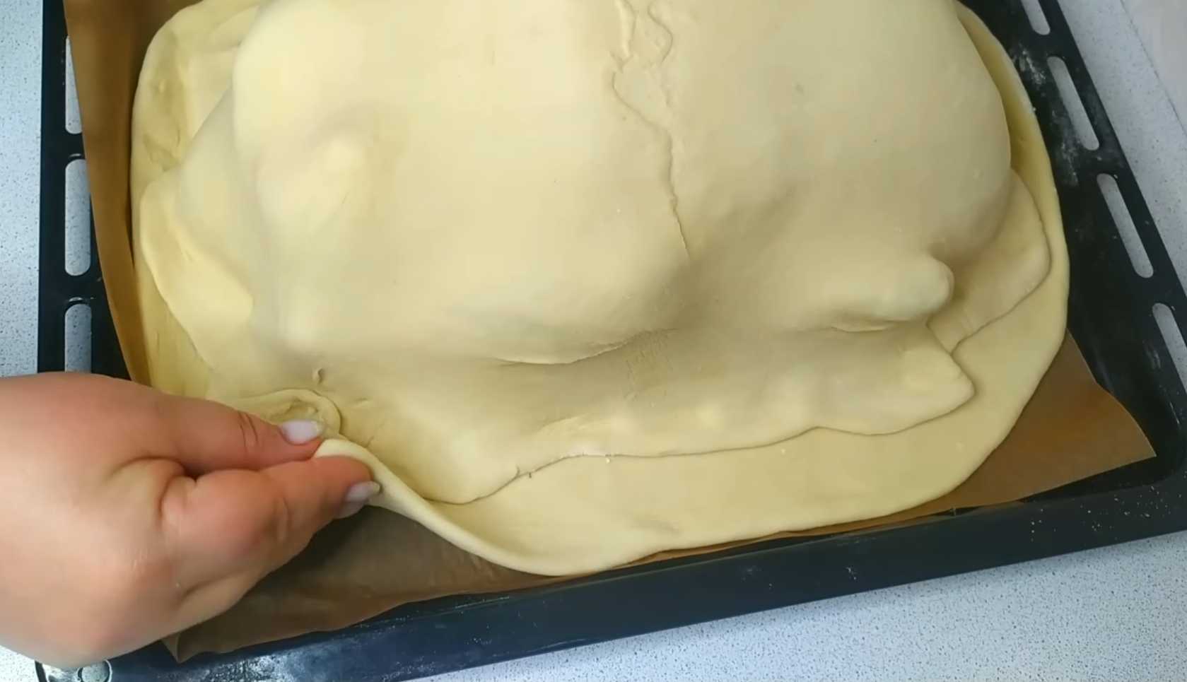 Canard de Noël en pâte - Étape 7