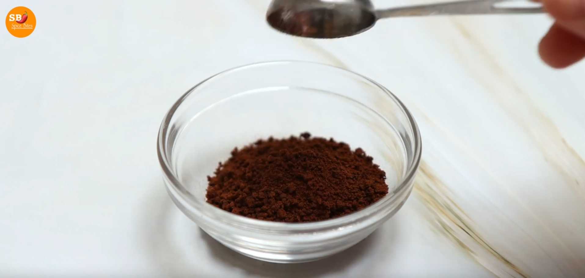 Dessert au café en couches - Étape 1