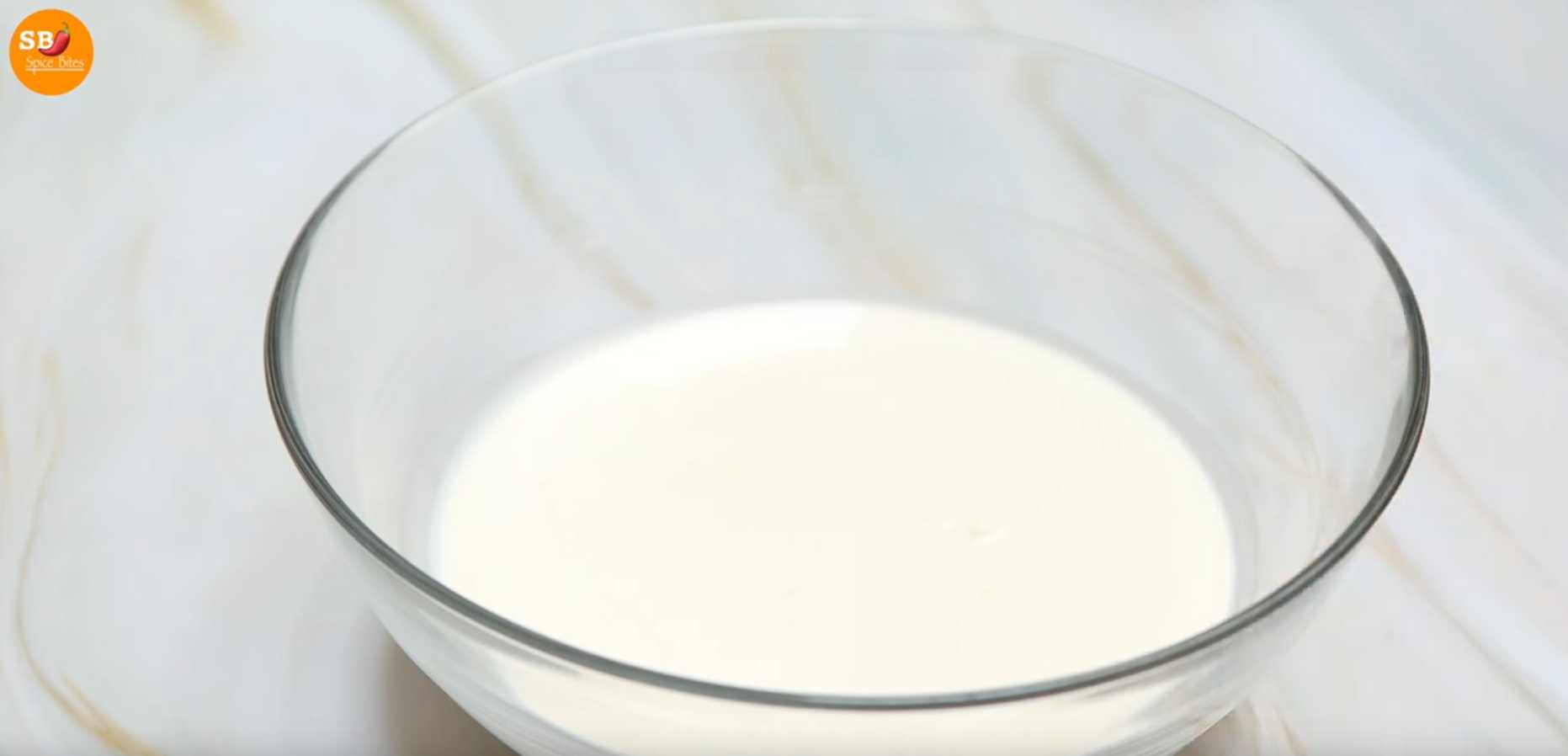 Dessert au café en couches - Étape 3