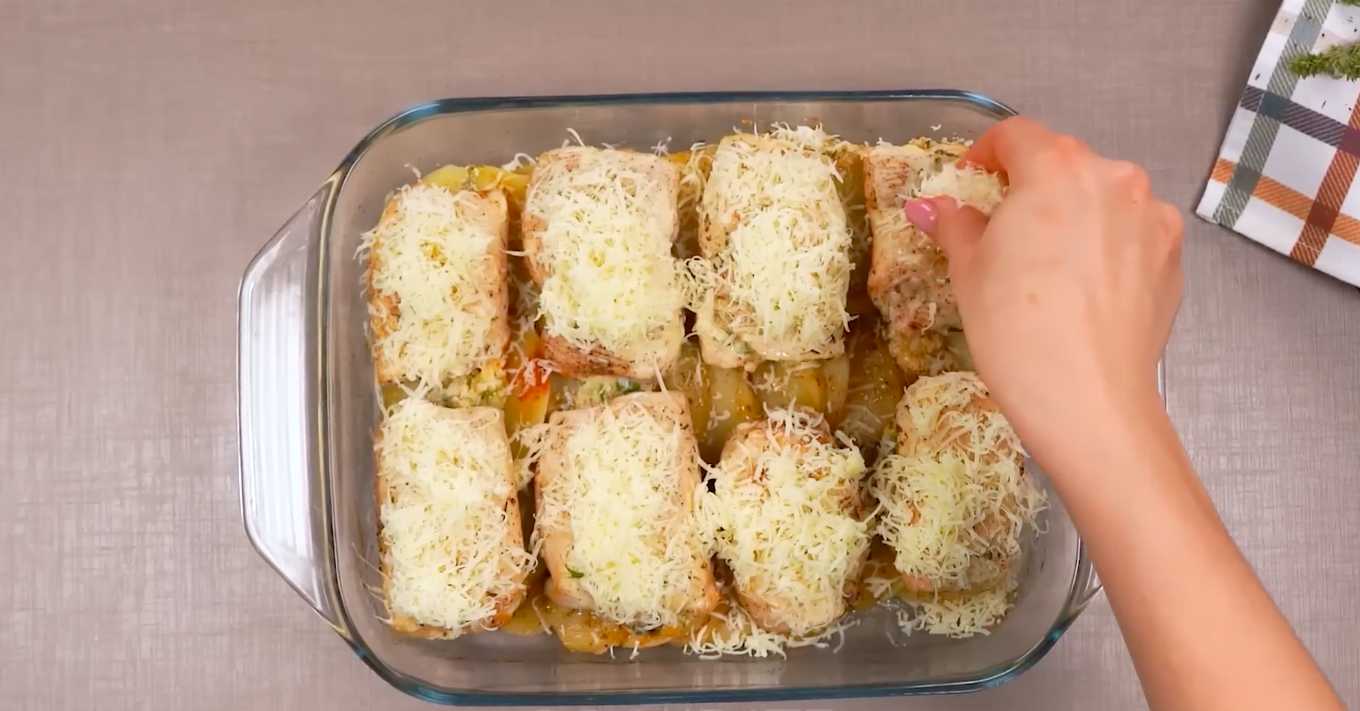 Rouleaux de poitrine de poulet - Étape 15