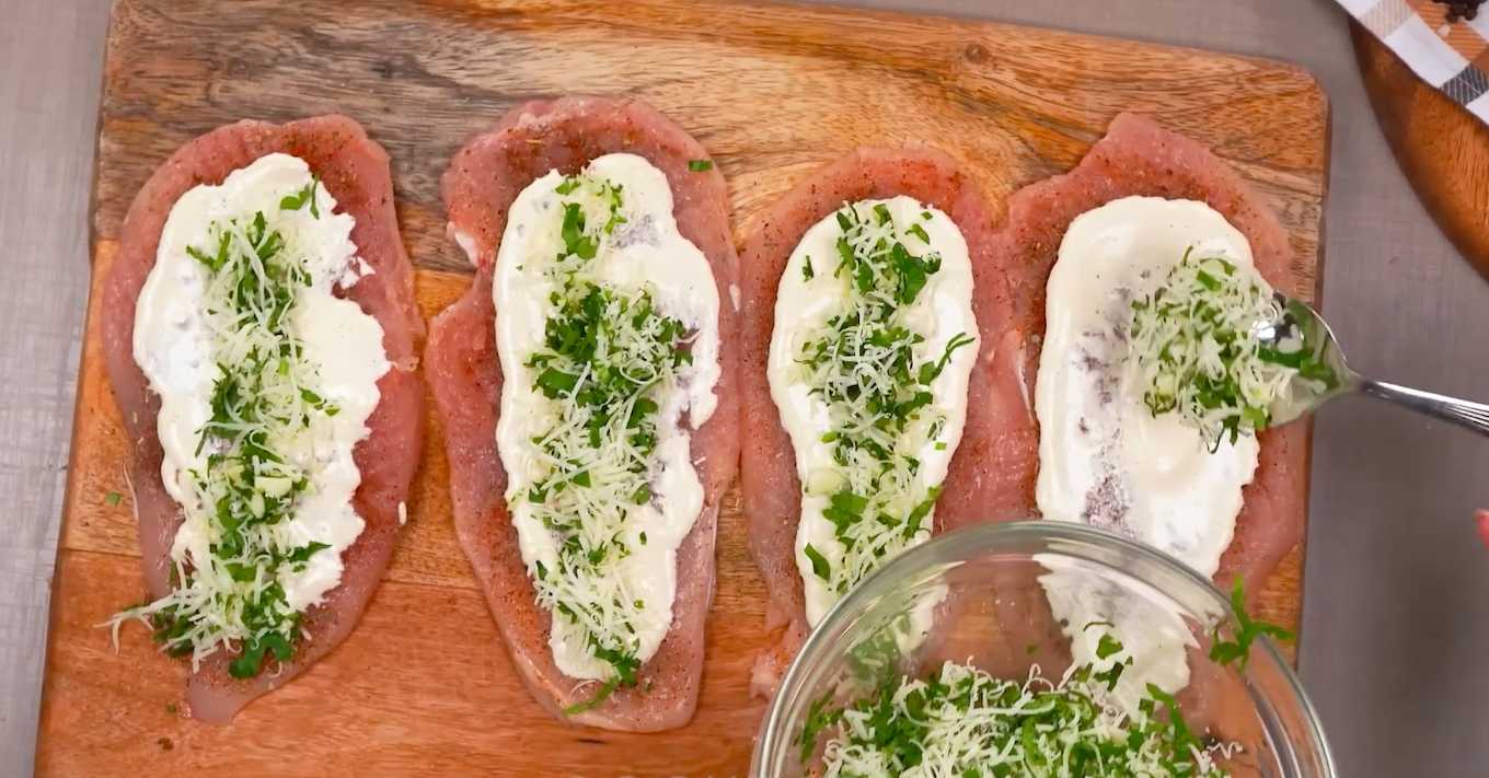 Rouleaux de poitrine de poulet - Étape 11