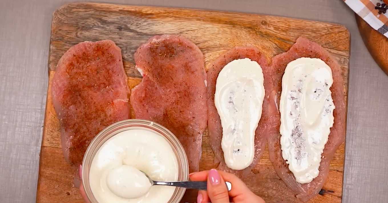 Rouleaux de poitrine de poulet - Étape 8