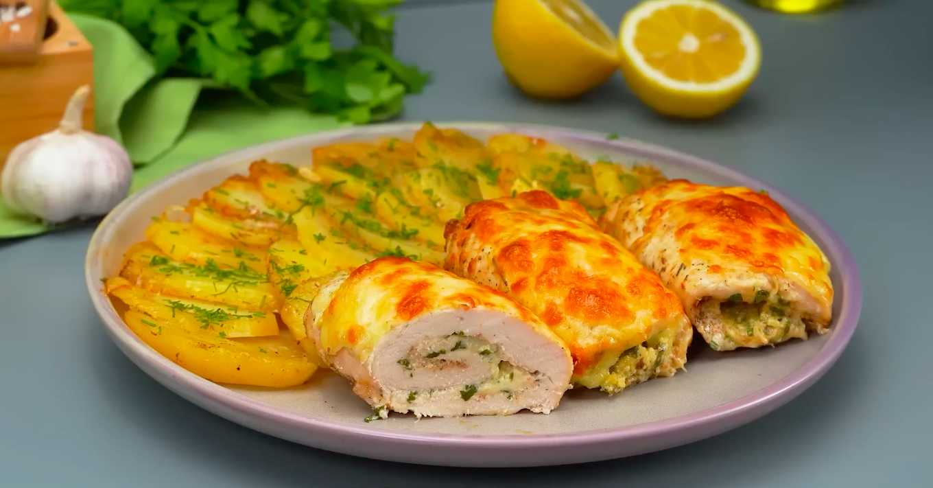 Rouleaux de poitrine de poulet - Étape 16