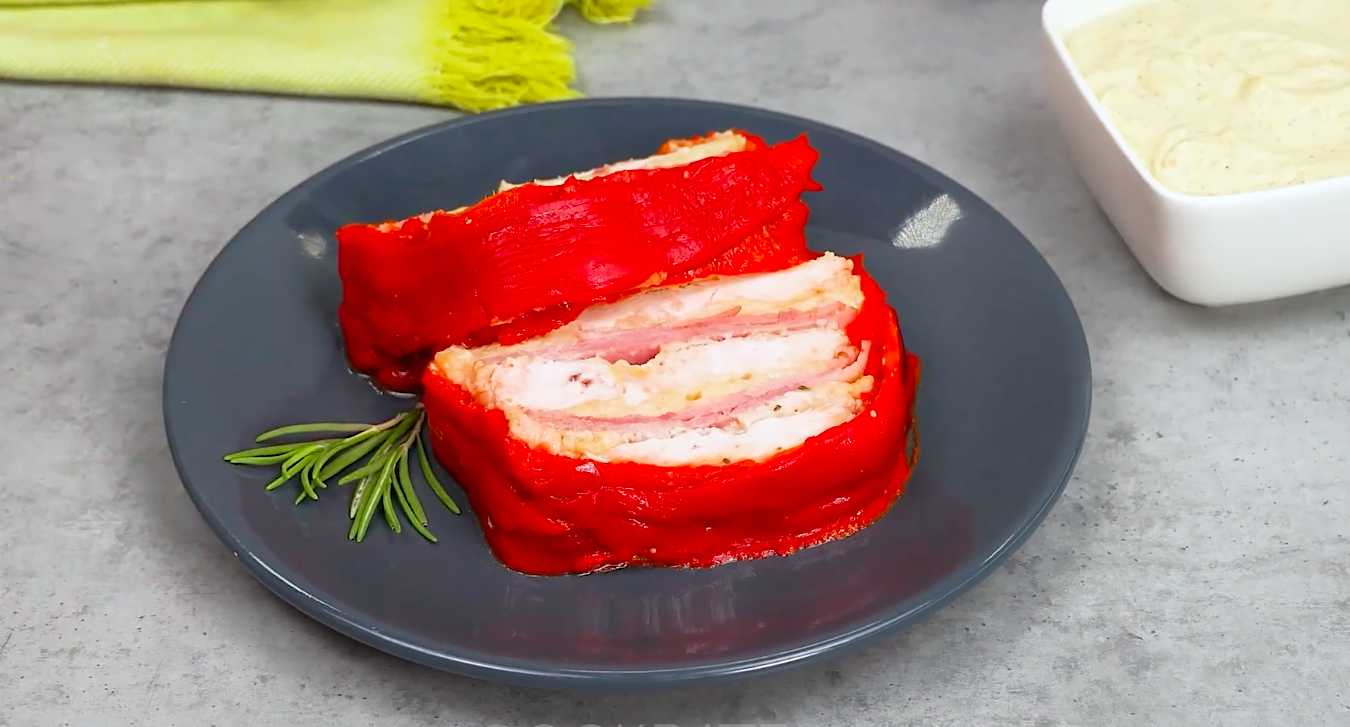 Terrine de poulet et poivrons - Étape 16