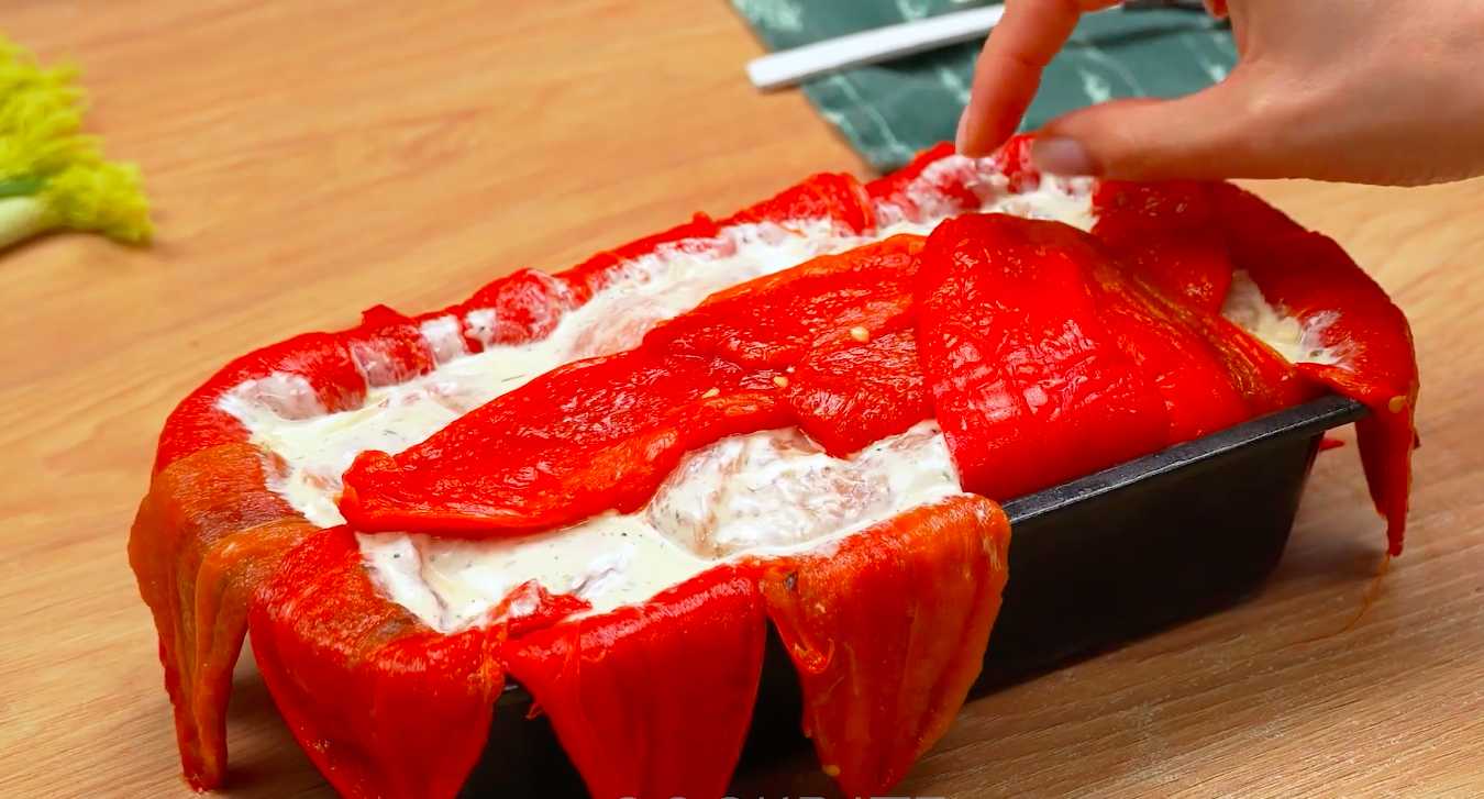 Terrine de poulet et poivrons - Étape 13