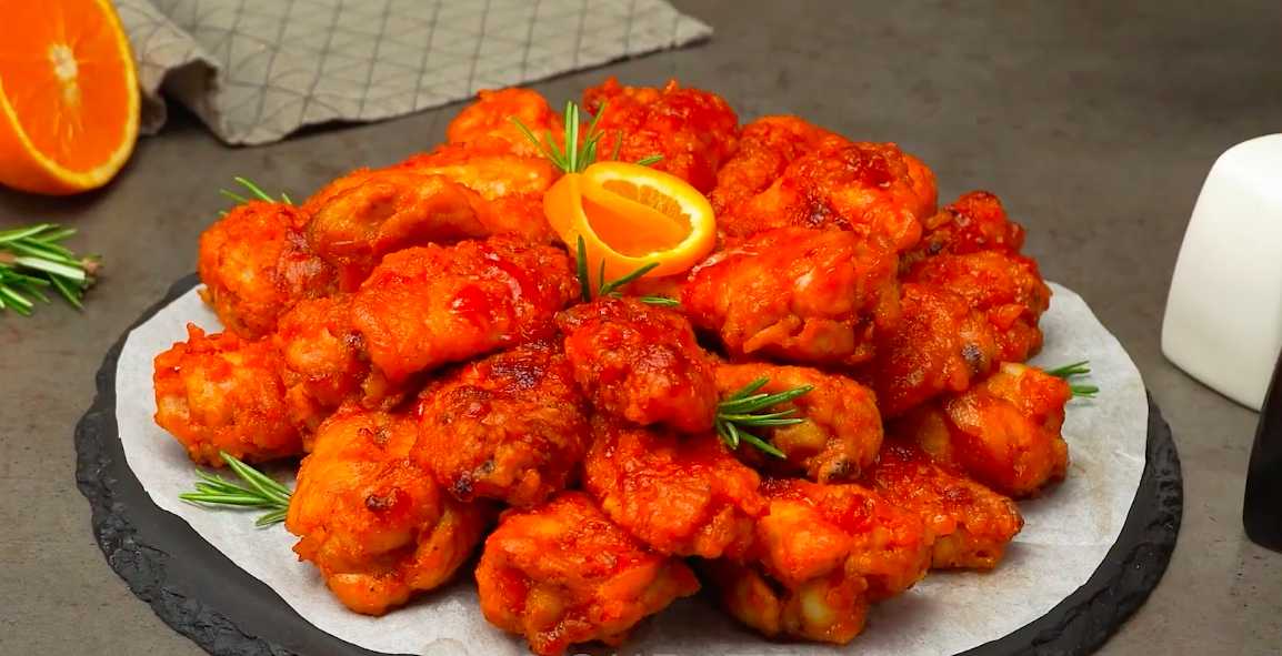 Ailes de poulet à la sauce tomate-orange - Étape 10