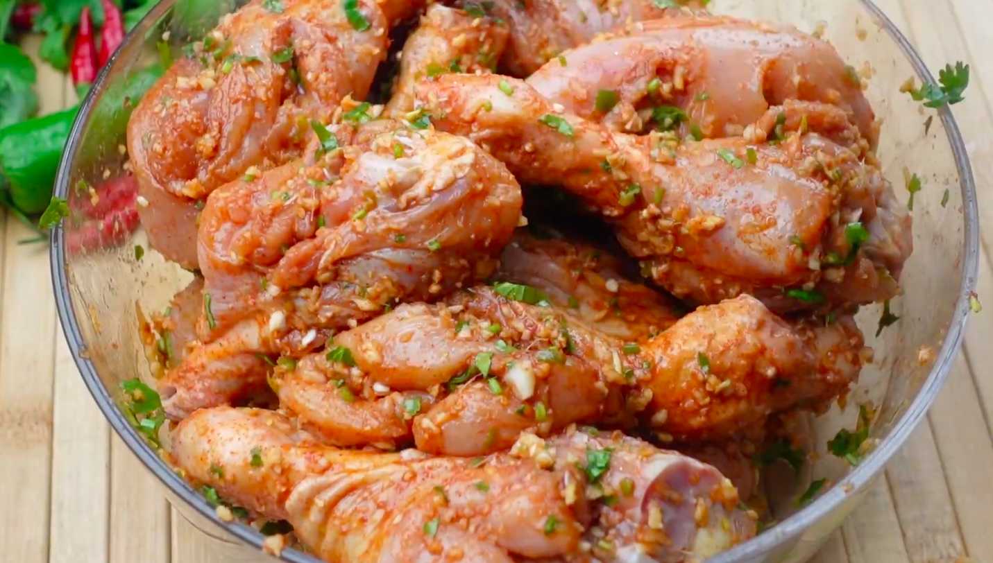 Cuisses de poulet épicées - Étape 3