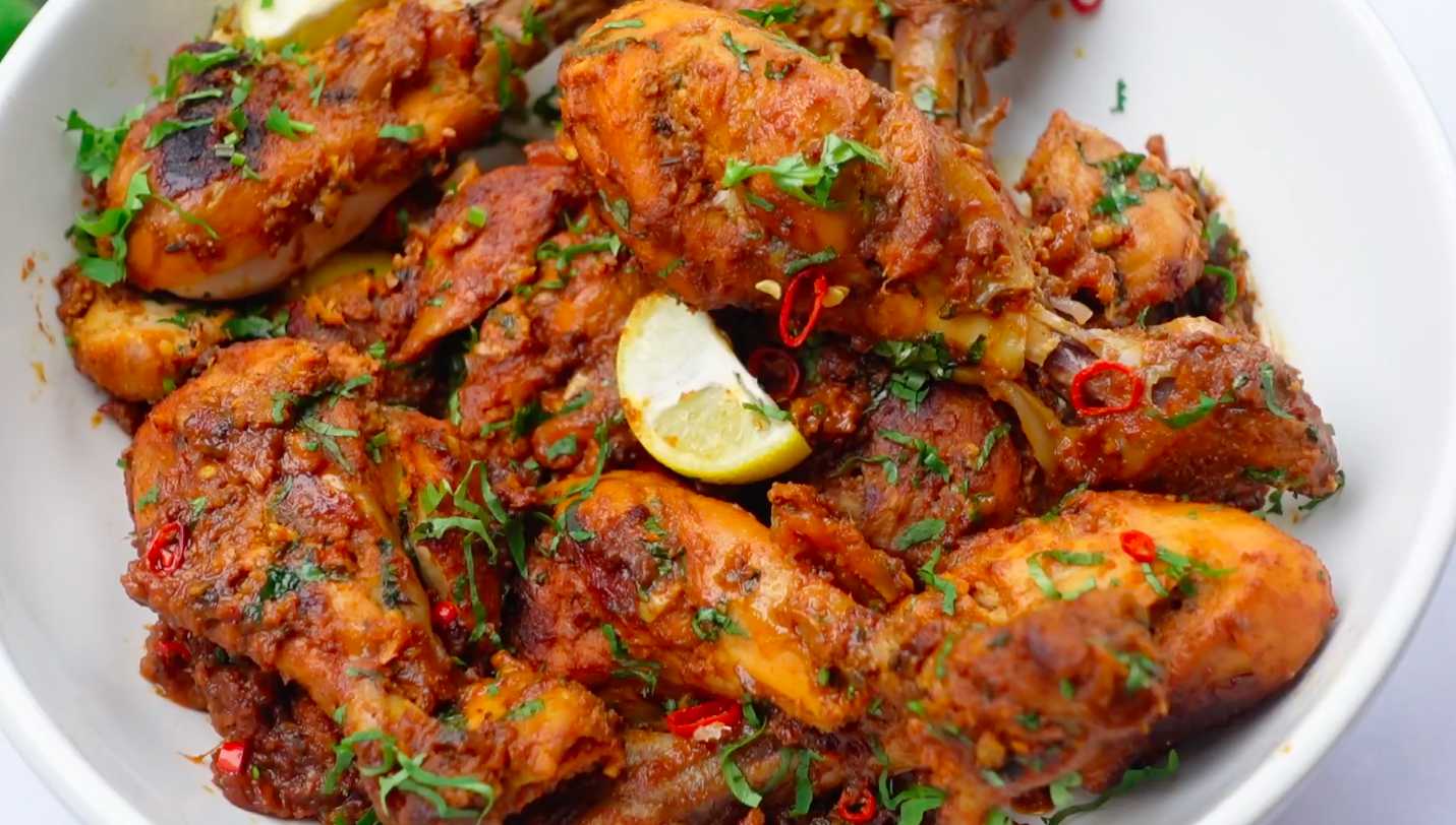 Cuisses de poulet épicées - Étape 10