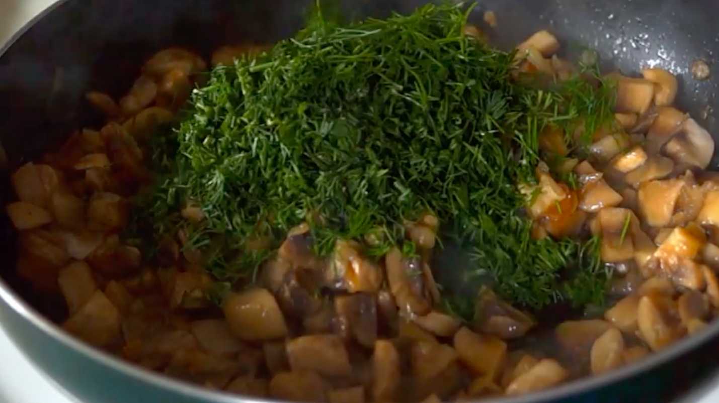 Gratin de purée de pommes de terre et de champignons - Étape 4