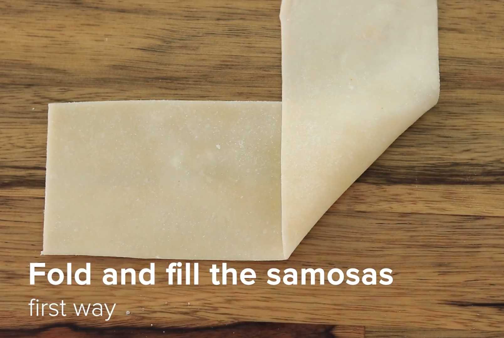 Samoussas aux oignons - Étape 14