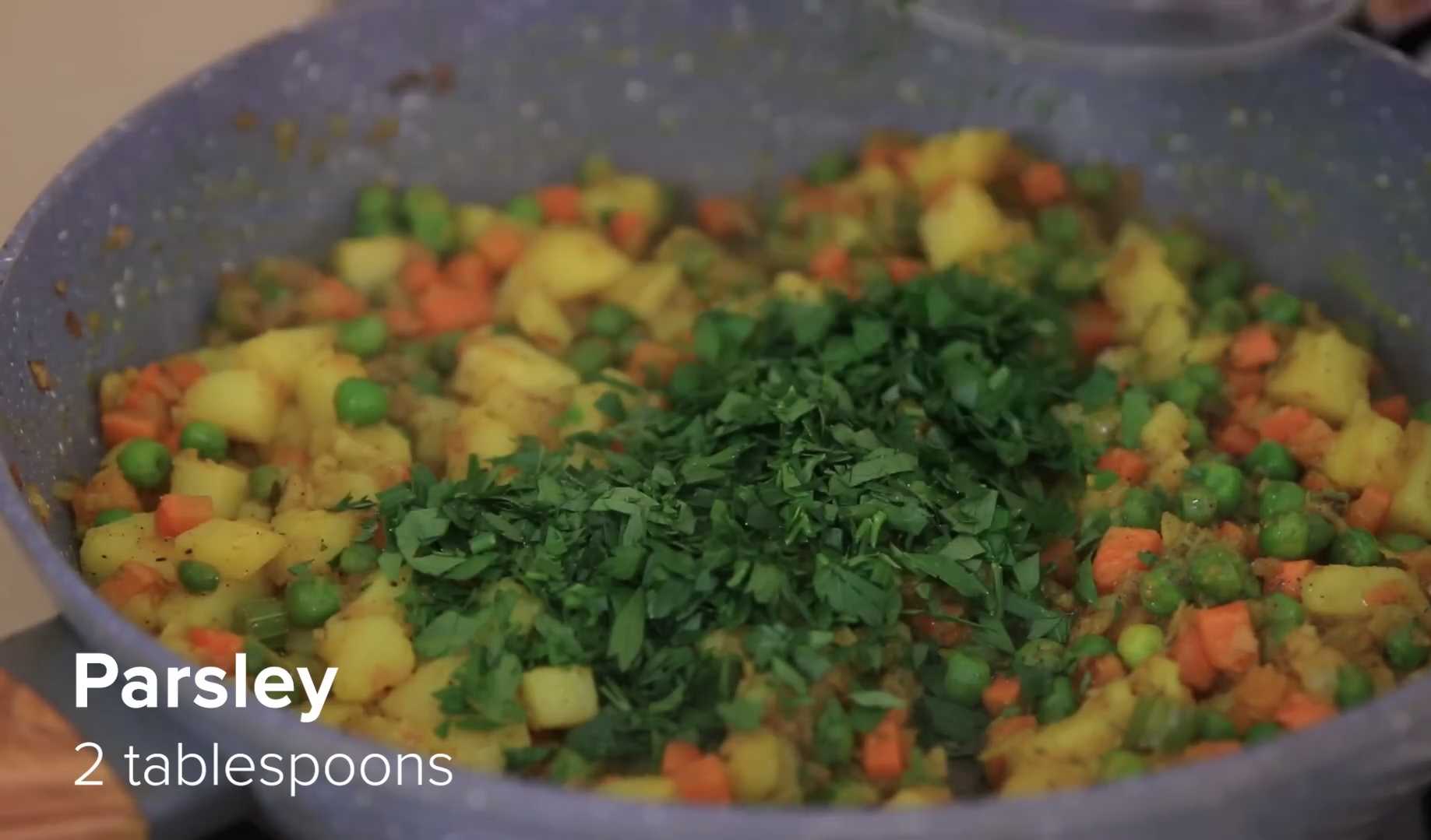 Feuilletés au curry et aux légumes - Étape 10