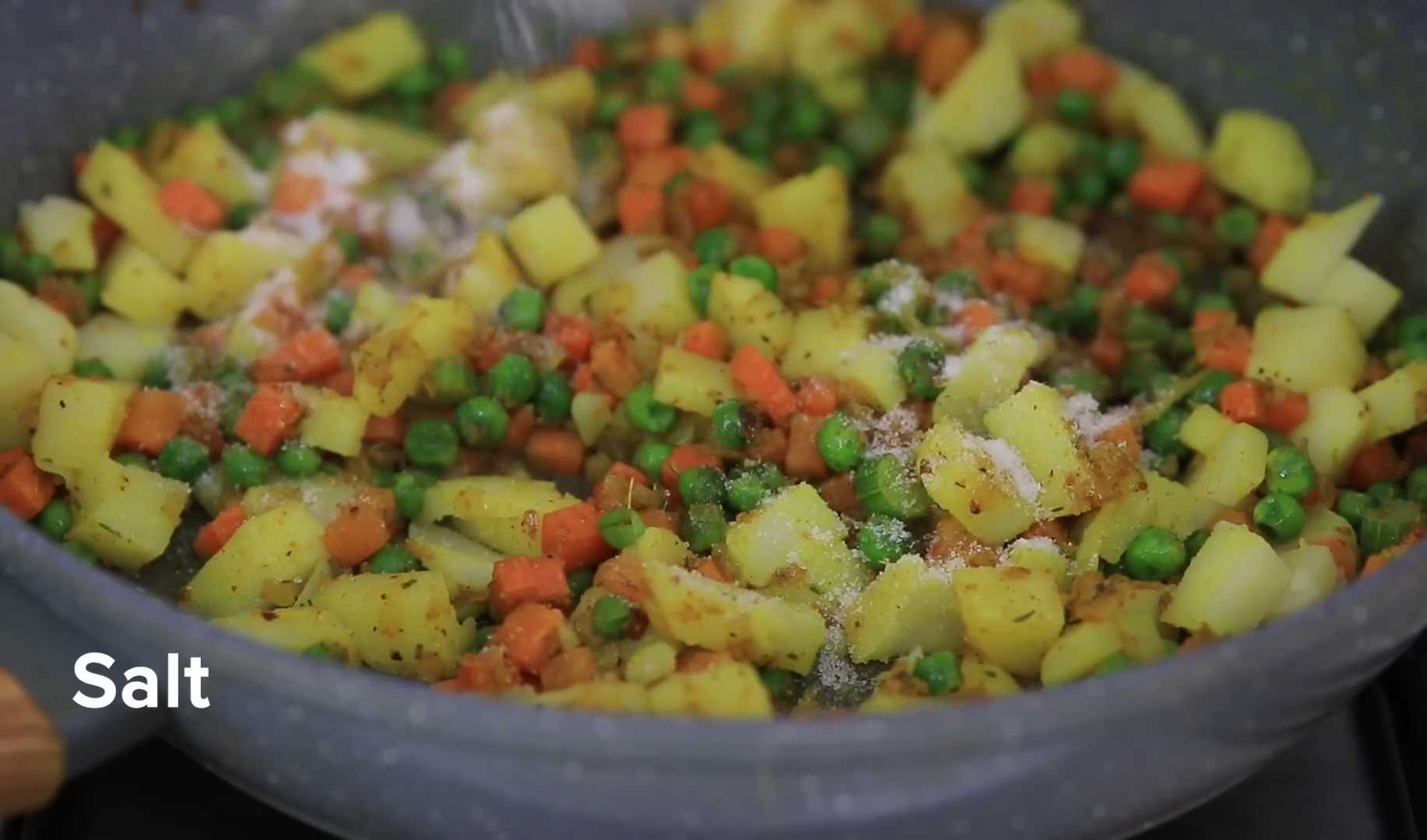 Feuilletés au curry et aux légumes - Étape 8